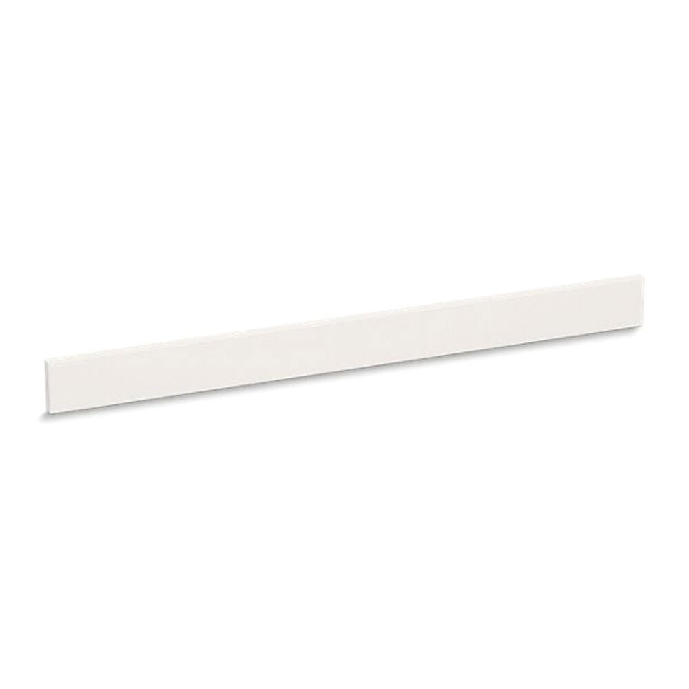 Kohler® 25817-PWH Backsplash, 48-1/8" L x 4" W x 13/16" THK, Quartz, Pure White