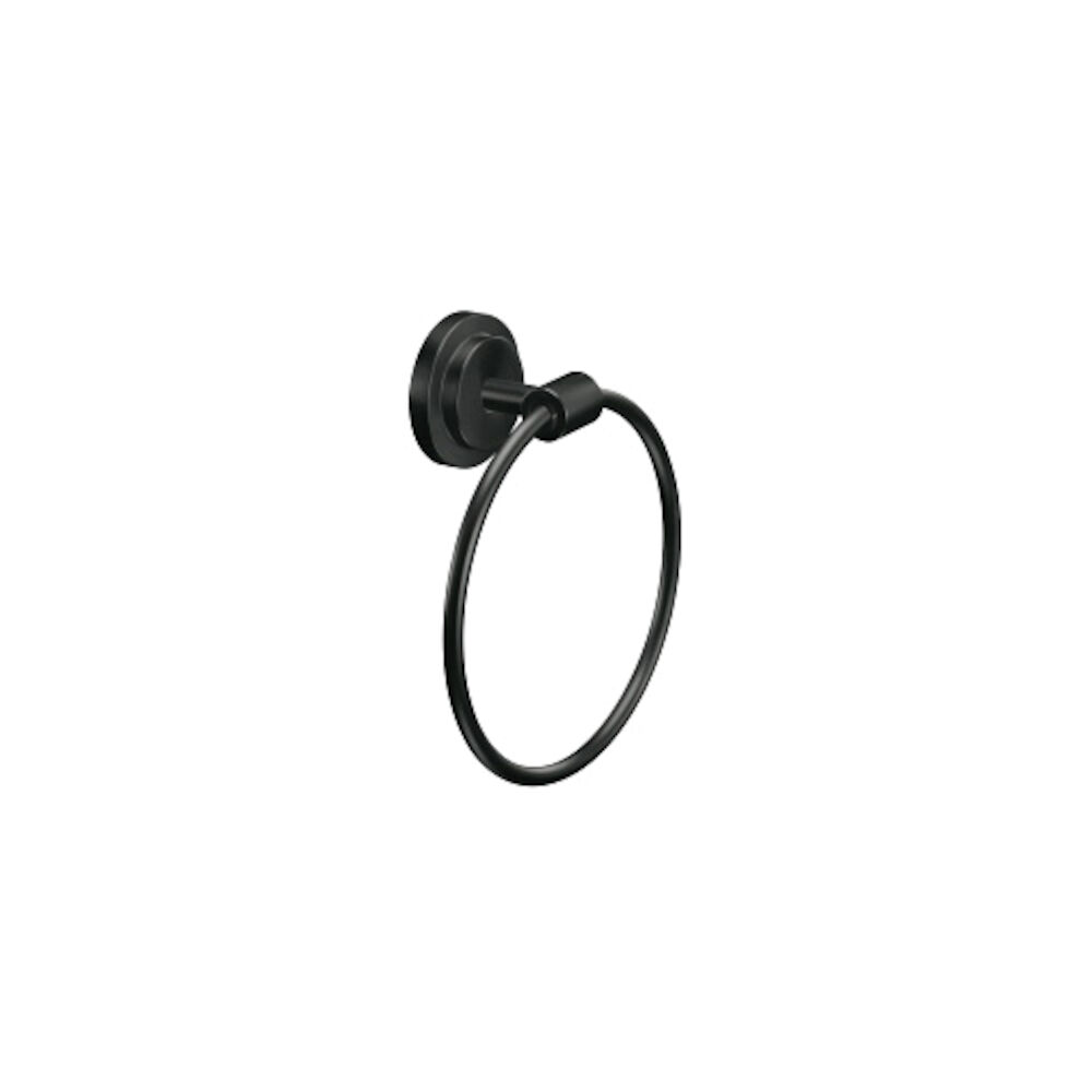 DN0786BL Iso™ Towel Ring, Matte Black