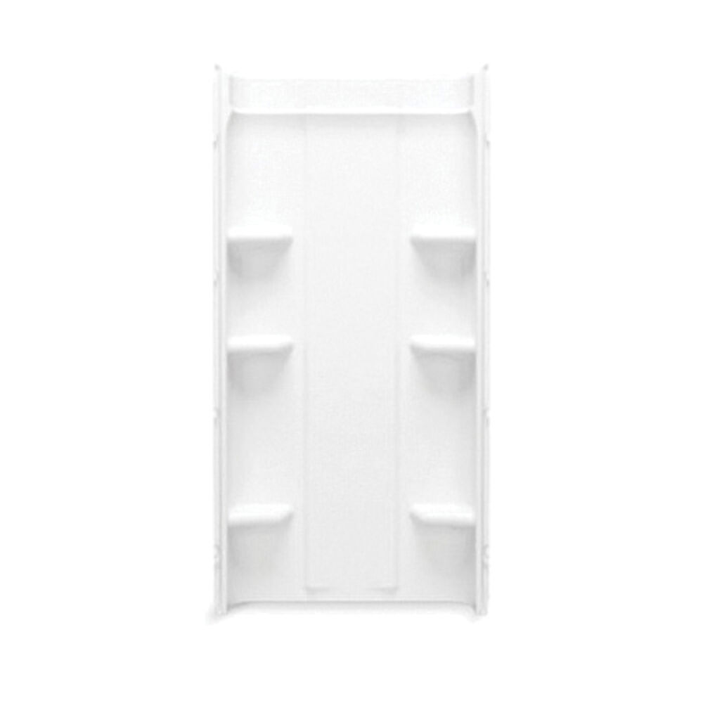 72402100-0 Medley™ Shower Back Wall, 36" L x 72-3/4" H, Solid Vikrell®, High-Gloss White