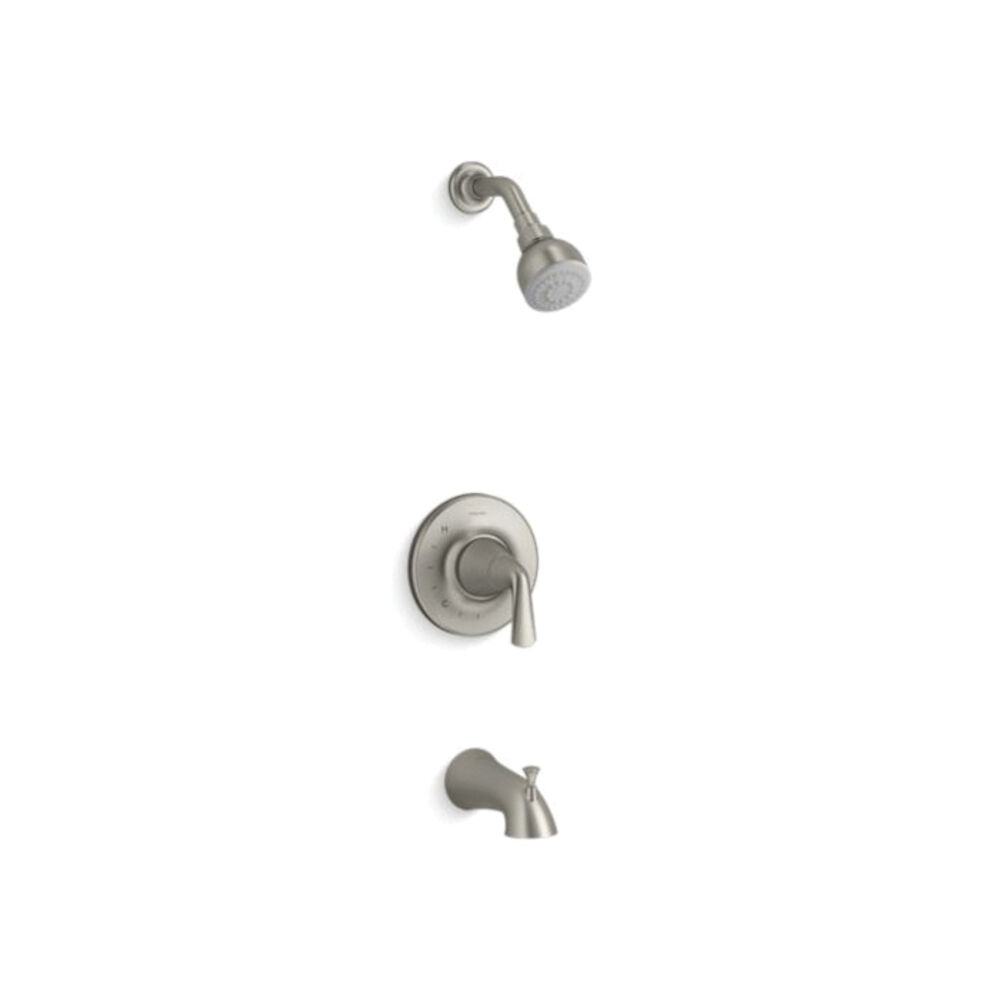 TS27377-4G-BN Bath/Shower Faucet Trim Set w/ Katalyst® Air-Induction Technology, 1.75 gpm Shower, Vibrant® Brushed Nickel