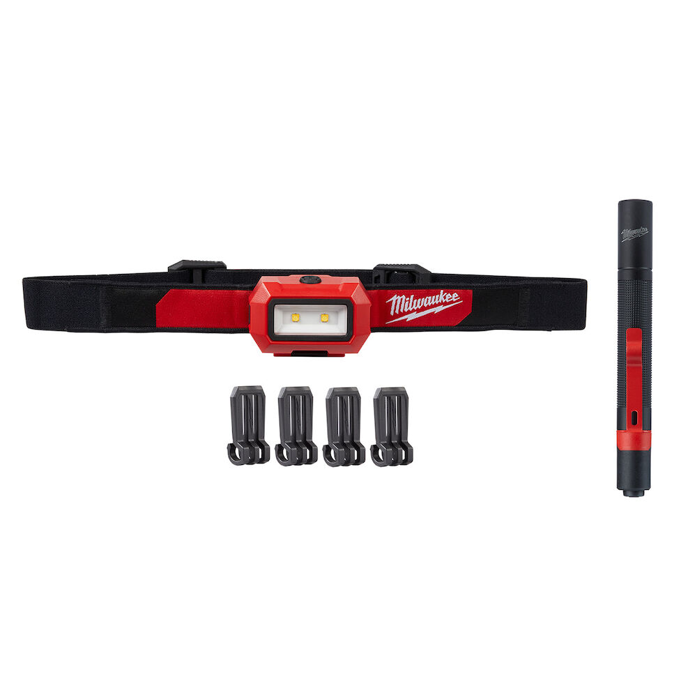 Milwaukee® Tool 2103PEN Headlamp w/ Pen Light, 350 Lumens