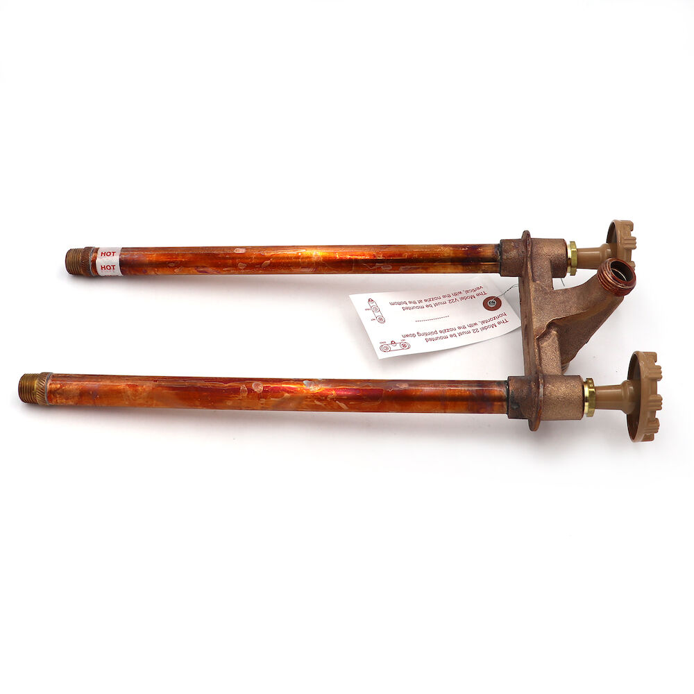 22CP-10-MH Model 22 Freezeless Horizontal Mount Hot and Cold Wall Faucet