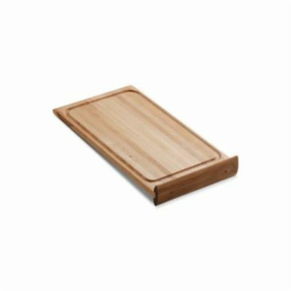 Kohler® 2989-NA Universal Countertop Cutting Board, 22-3/4 in L x 12 in W x 2-3/4 in THK, Hardwood