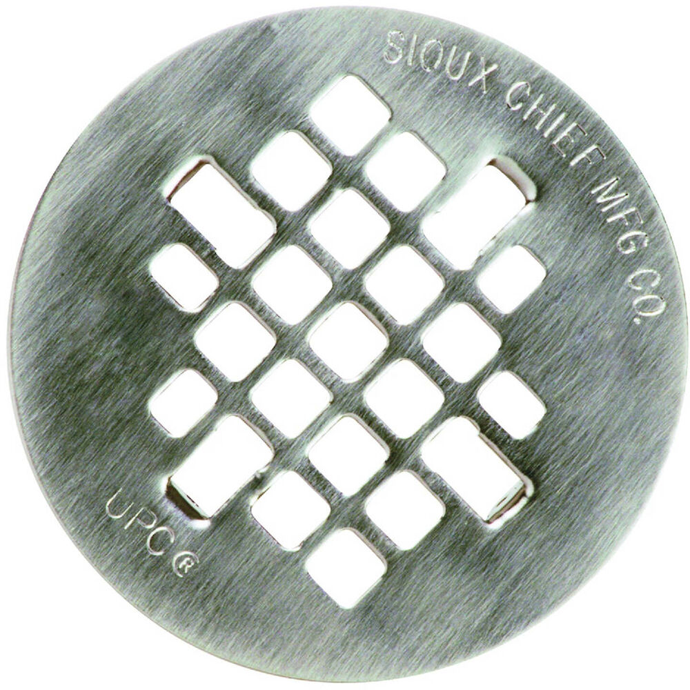 Tomahawk 827-2SNPK2 Strainer w/ Snap" Finger, 4-1/2" Dia, Satin Nickel