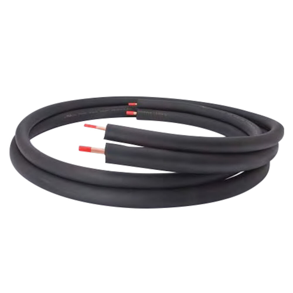 366372 3/8x5/8x25 Mini-Split Line Set 1/2" Insulation Thickness, Black