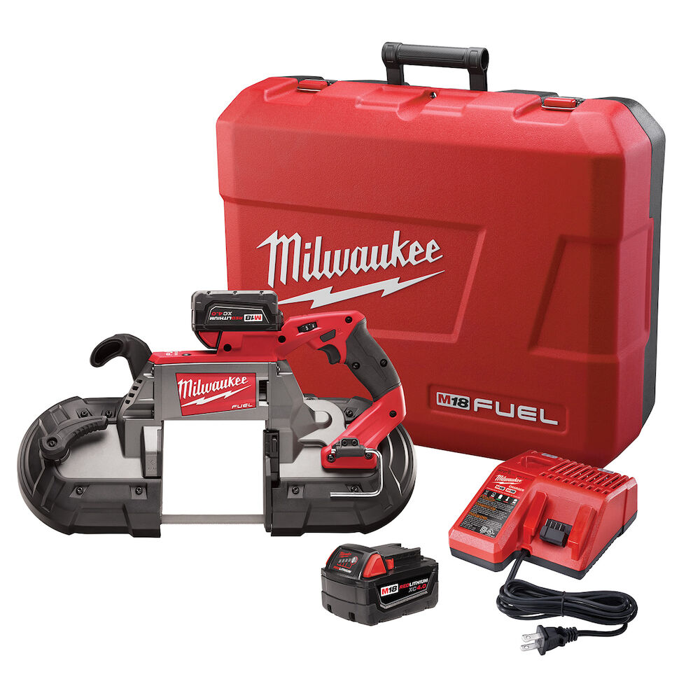 Milwaukee® Tool 2729-22 Cordless Band Saw Kit, 5" Cutting