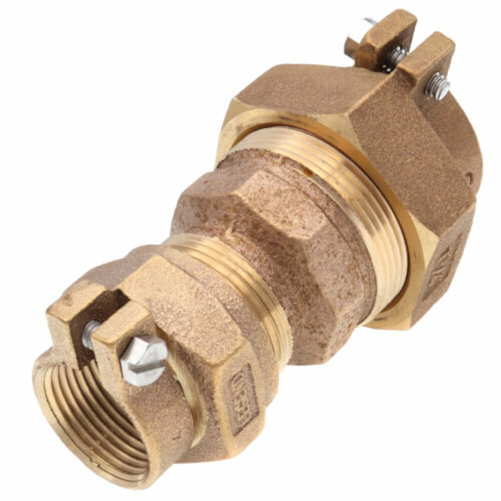 313-221NL 1-1/4 x 1" T-4301NL No Lead Bronze Pack Joint (CTS) x Pack Joint (CTS) Union