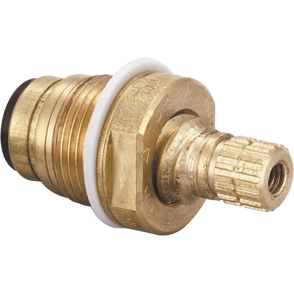 G-454-ER Quick Pression Quarter Turn Hot Stem for Central Brass Faucets" Brass