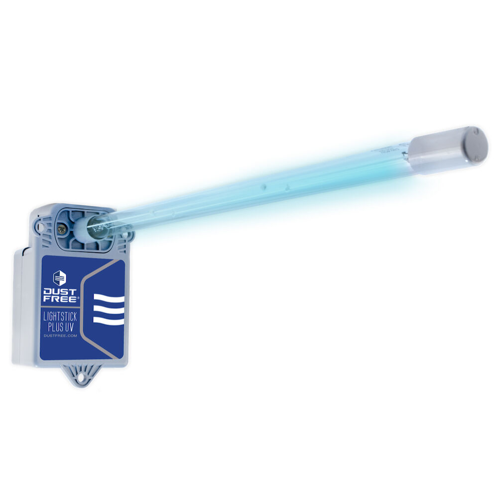 19301 LightStick™ Plus 15" Germicidal UV-C Coil Purifier w/ Magnetic Mounting Bracket and Filter Shield Option