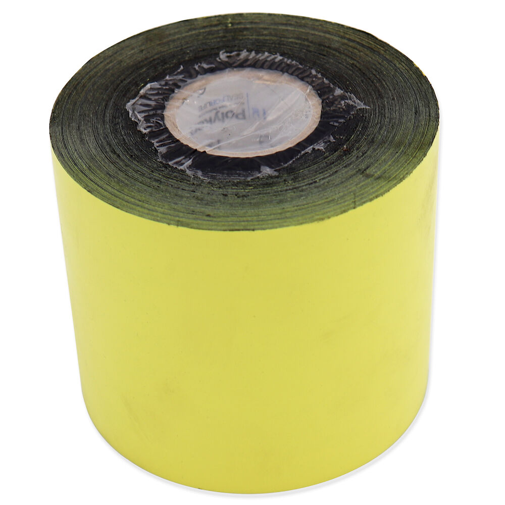 Polyken® 1086527 826 General Purpose Corrosion Control Tape, 4" W x 100' L, 12 mil THK, Yellow