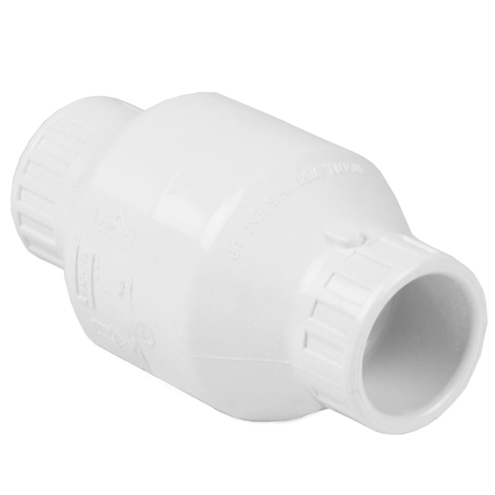 Spears® S1520-15 Utility Swing Check Valve, 1-1/2" Nominal, Socket Welded End Style, PVC Body