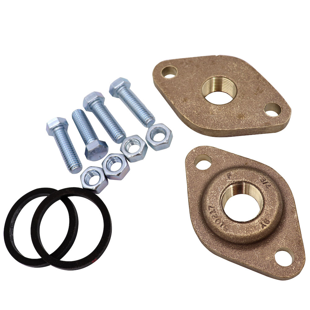 Grundfos 519651 Flange Set, 3/4 in, Bronze