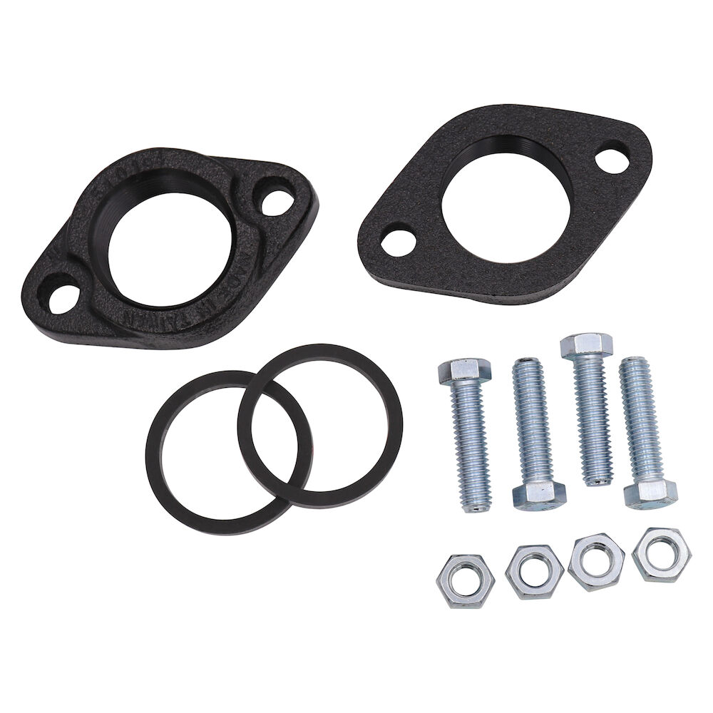 Grundfos 519604 Circulator Pump Flange Adapter Set, 1-1/2" NPT, Cast Iron