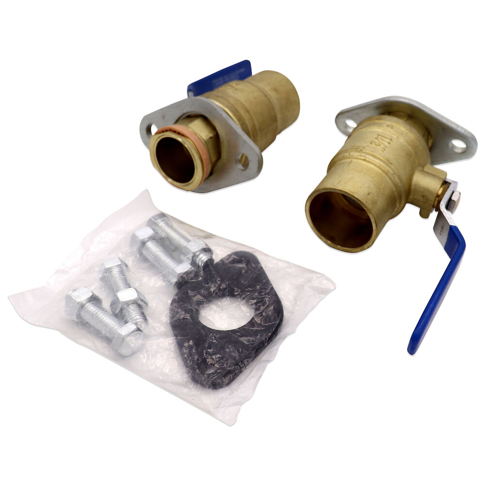 Grundfos 96806132 UP Series Dielectric Isolating Valve Set, 150 psi, 230 deg F