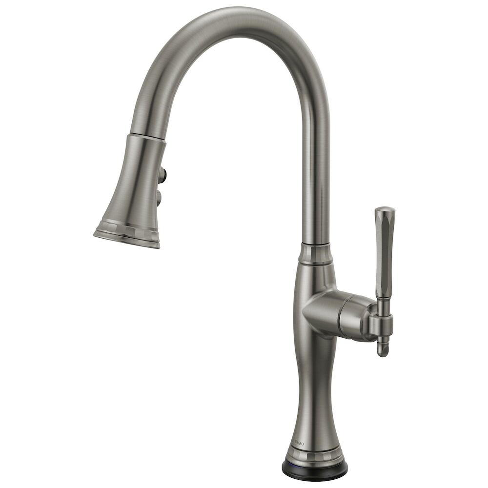 64058LF-SL Tulham™ SmartTouch® Pull-Down Kitchen Faucet, Brilliance® Luxe Steel®