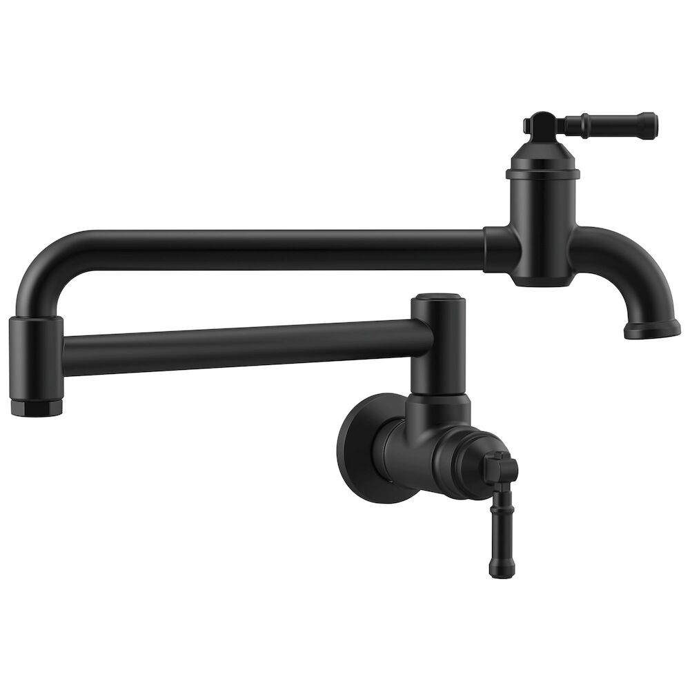 Delta Broderick™ Wall Mount Pot Filler, Matte Black