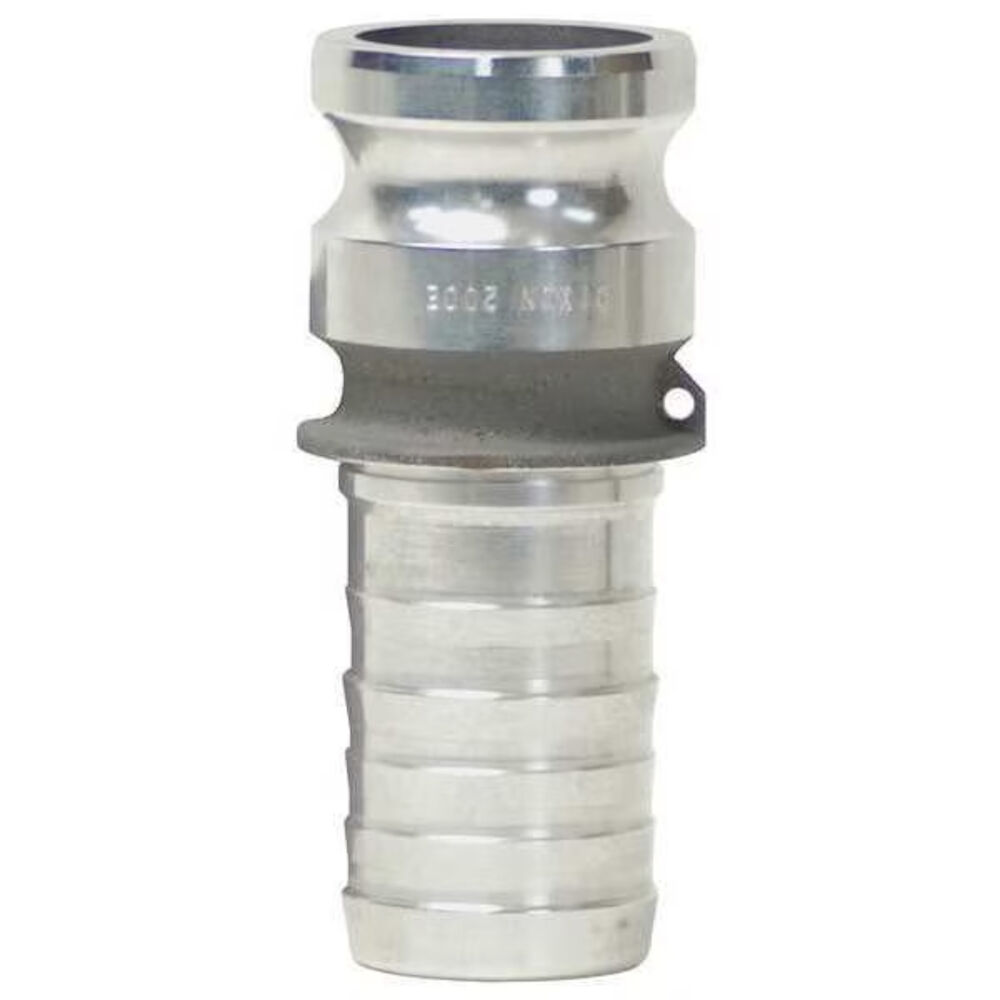Dixon® 100-E-AL Boss-Lock™ Type E Cam and Groove Adapter, 1 in, Male AdapterxHose Shank, Aluminum