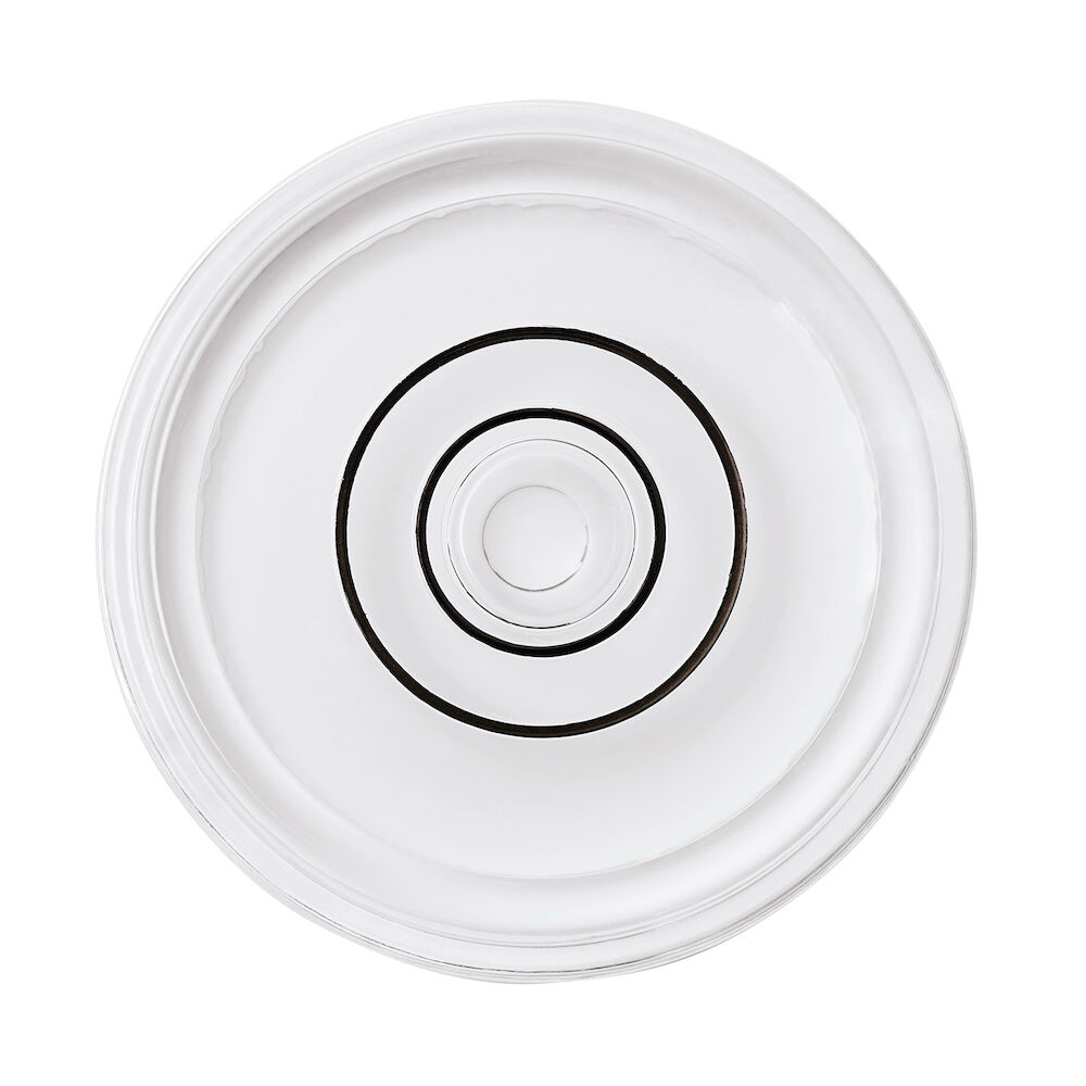 3604 BULLSEYE™ Circular Utility Surface Level, 1-3/8" Dia, 1 Vial, Plastic, 0.001" Accuracy