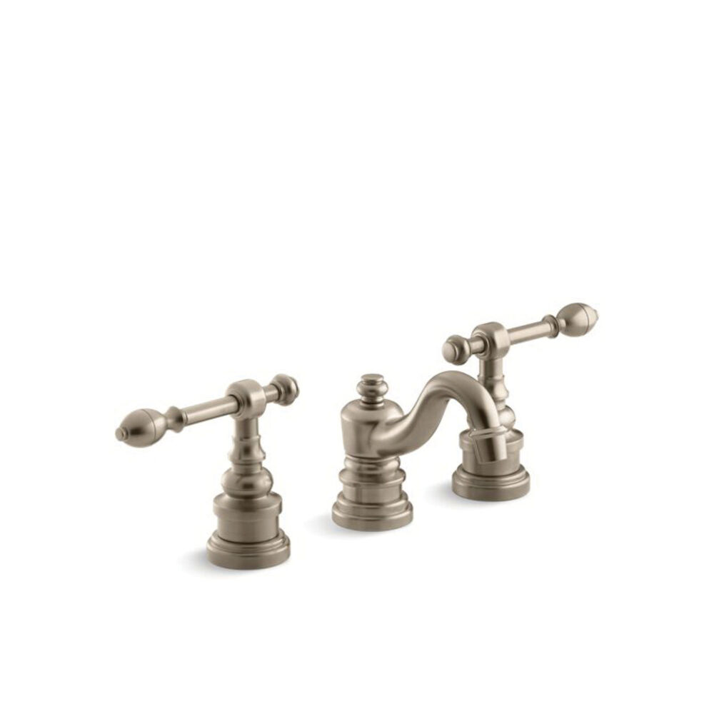 6811-4-BV IV Georges Brass® Widespread Bathroom Sink Faucet, Vibrant® Brushed Bronze, Pop-Up Drain