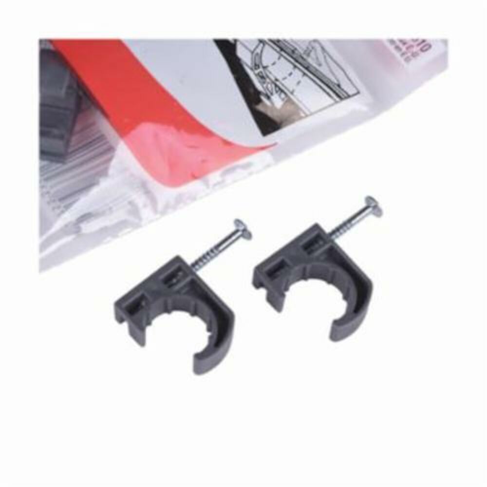 Oatey® 33910 Half Clamp w/ Barbed Nail, 1/2" Pipe, Polypropylene