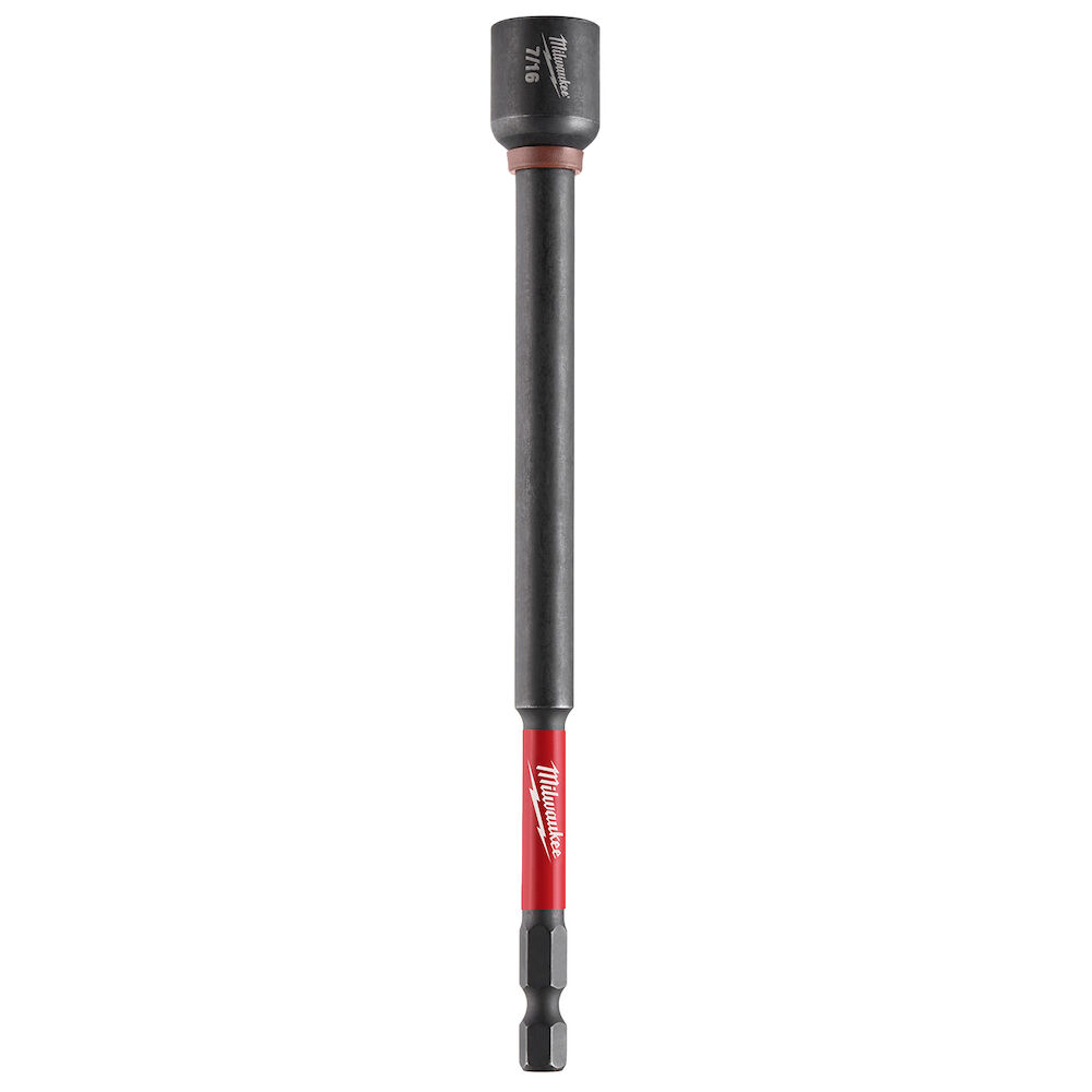 Milwaukee® Tool 49-66-4586 SHOCKWAVE Impact Duty™ 6" L Magnetic Nut Drivers, 7/16"