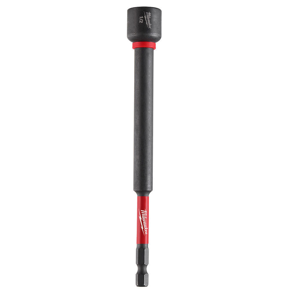 Milwaukee® Tool 49-66-4587 SHOCKWAVE Impact Duty™ 6" L Magnetic Nut Drivers, 1/2"