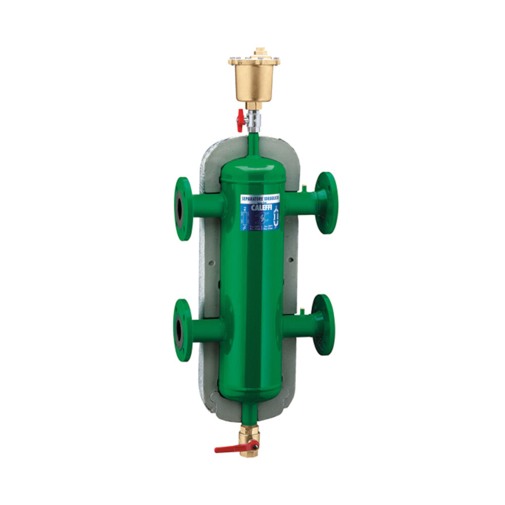 Caleffi 548052A Hydraulic Separator, 2" Nominal, Flange Connection, 150 psi Working, 32 to 210 deg F, Steel