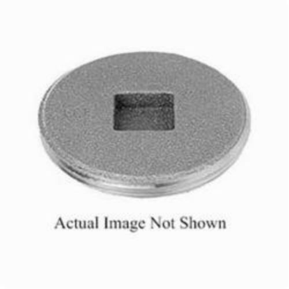 877-40 Cleanout Flush Plug, Brass, Domestic