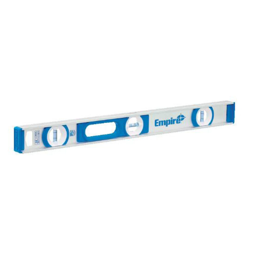 500.24B TRUE BLUE® Non-Magnetic I-Beam Level, 600 mm L, 3 Vials, Aluminum, 0.0005" Accuracy