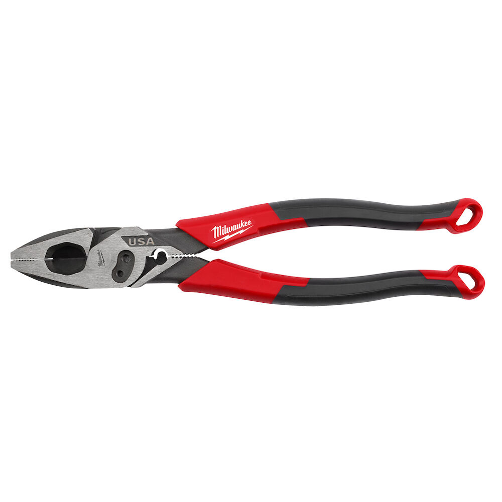 Milwaukee® Tool MT550C Lineman's Pliers w/ Crimper & Bolt Cutter, Comfort Grip, 9"L