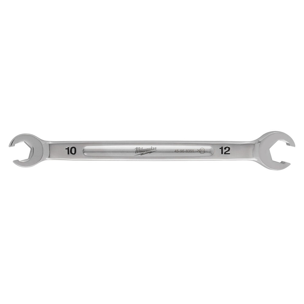 Milwaukee® Tool 45-96-8351 Double End Flare Nut Wrench, Metric, 10mm x 12mm