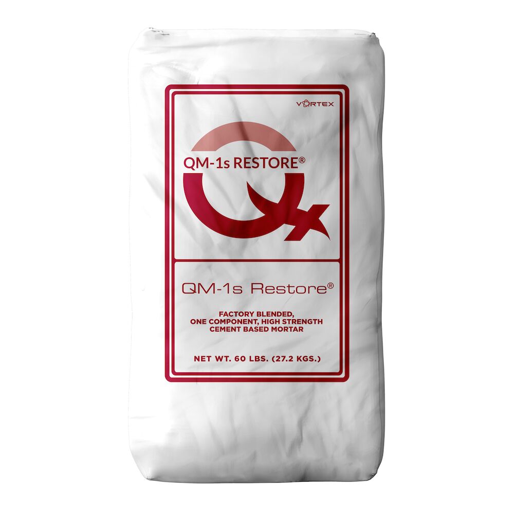 Quadex QM-1S Restore Portland Cement Based Mortar, 60 lb Bag