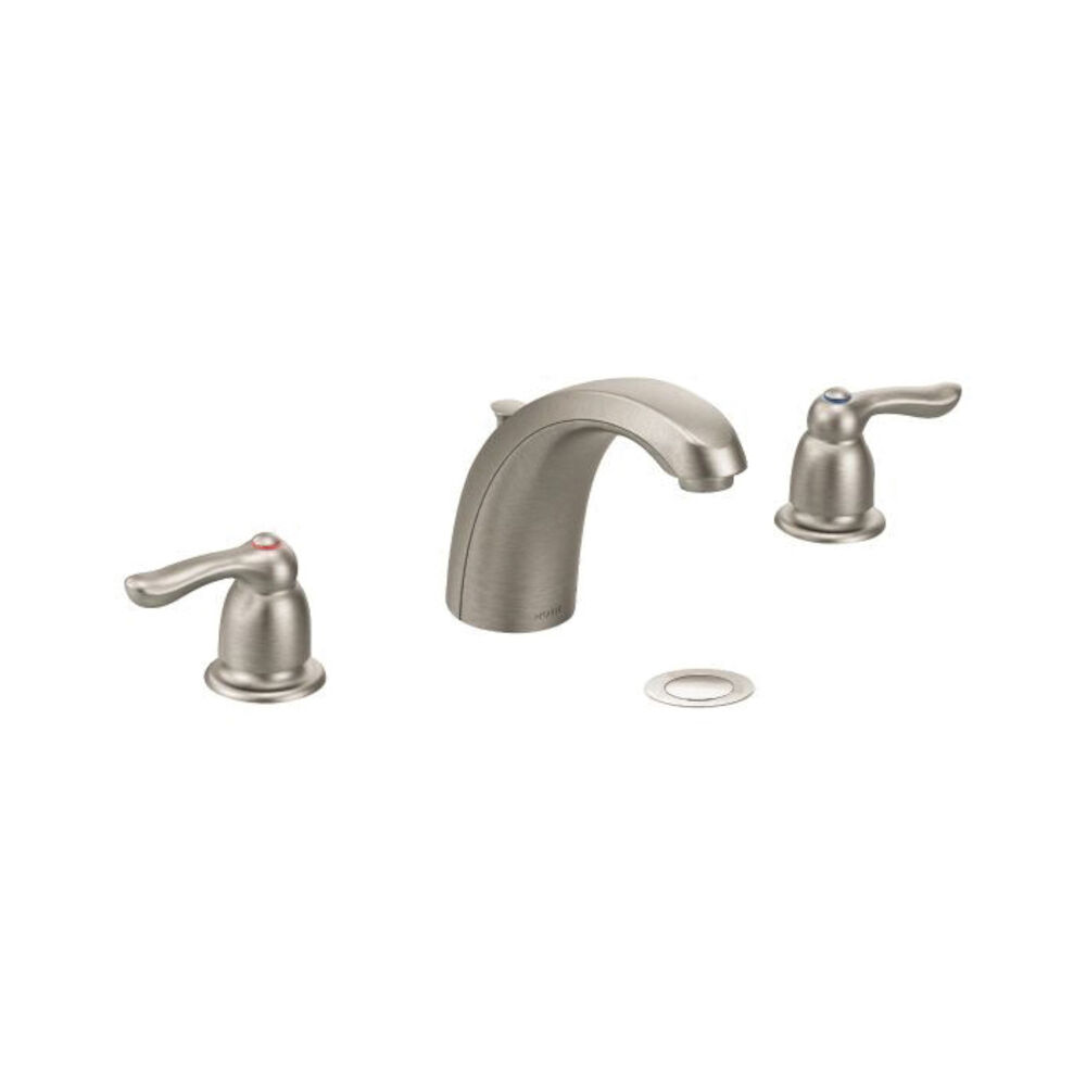 8922CBN M-BITION™ Widespread Lavatory Faucet, Classic Brushed Nickel, Pop-Up Drain