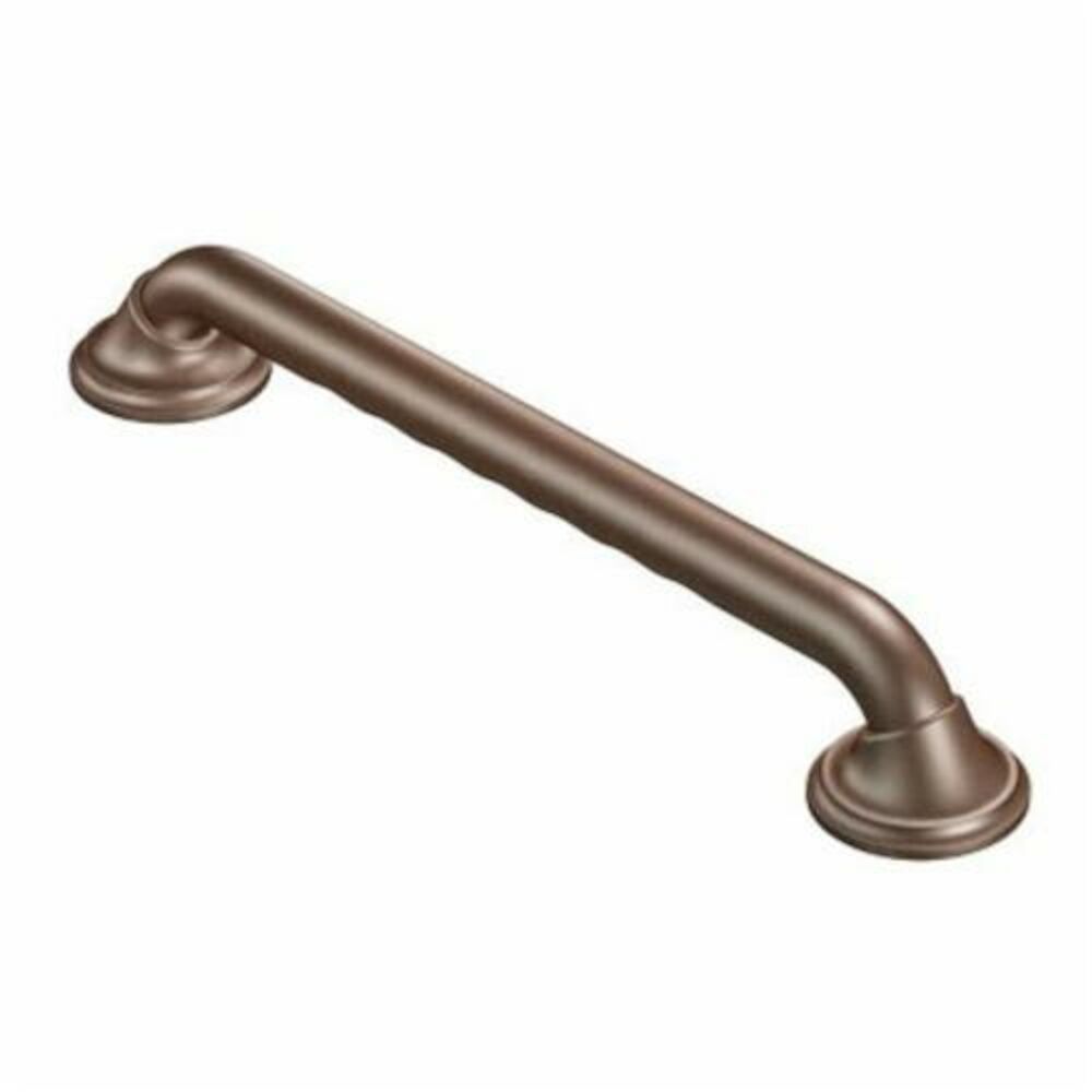 LR8724D3GOWB Ultima Designer Grab Bar w/ Curl Grip, Old World Bronze, 304 Stainless Steel