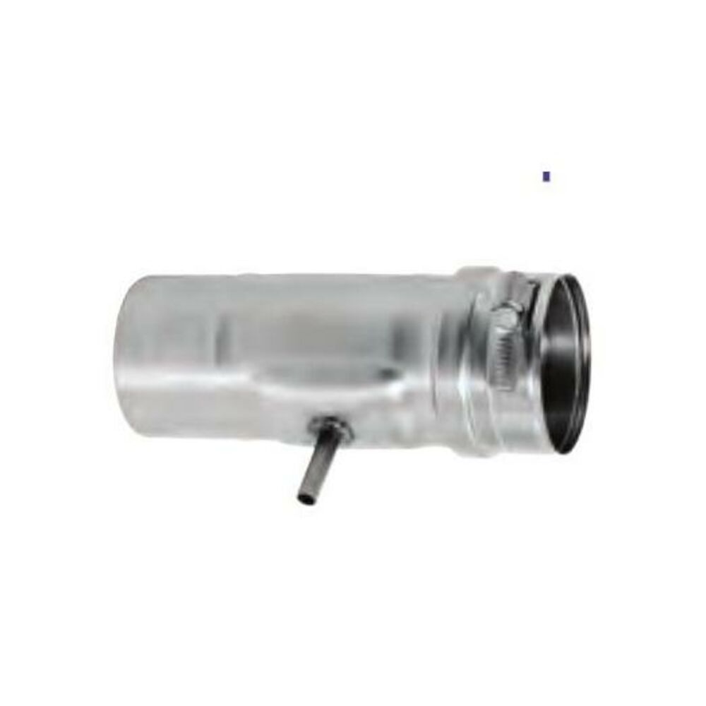 FSHDT3 FasNSeal Horizontal Drip Tee, Stainless Steel, 3" Dia x 6" L, 27 ga