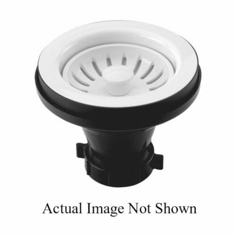 Newport Brass® 123/10B Post Style Large Basket Strainer Set, 3-1/2 in Nominal, Polypropylene/Stainless Steel, Oil Rubbed Bronze