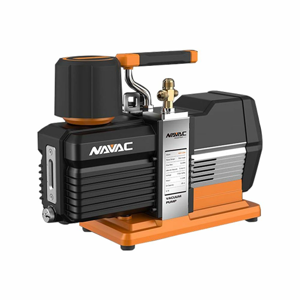 NP12DM 12 CFM Vacuum Pump, Industrial Grade, 5 Microns, DC, A2L Compatible