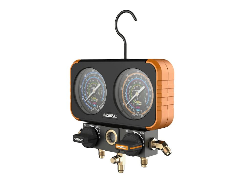 N2A4B Manifold Gauge R454B/ 32/410A/22 NO HOSES