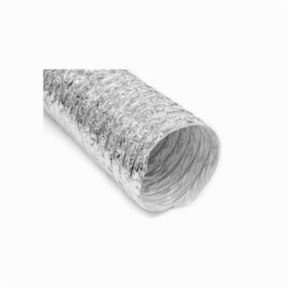 Hart & Cooley® F090 08 25 Flexible Air Connector, 8" Dia, 25' L, 6000 fpm, Metalized Polyester, Domestic