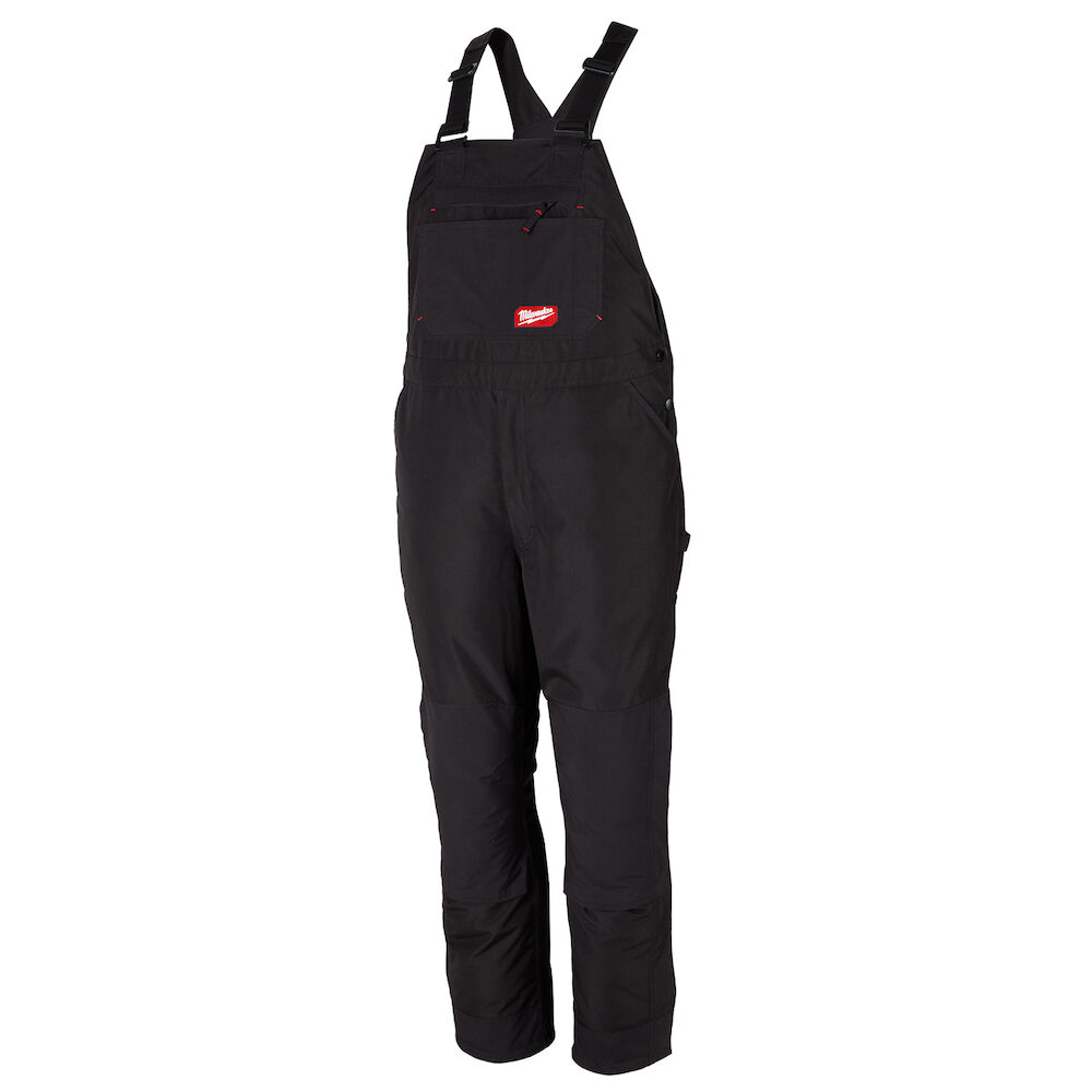 262B FREEFLEX™ Insulated Bib Overalls, Unisex, Black, Ripstop Polyester