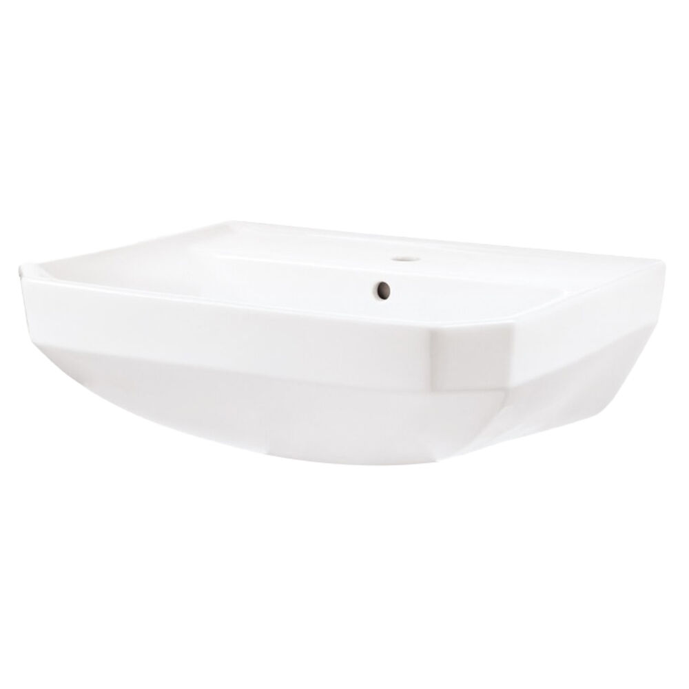 G0013562 Viper® Standard Petite Pedestal Top Sink, 24" W x 9-1/4" H, Rectangular Sink, White