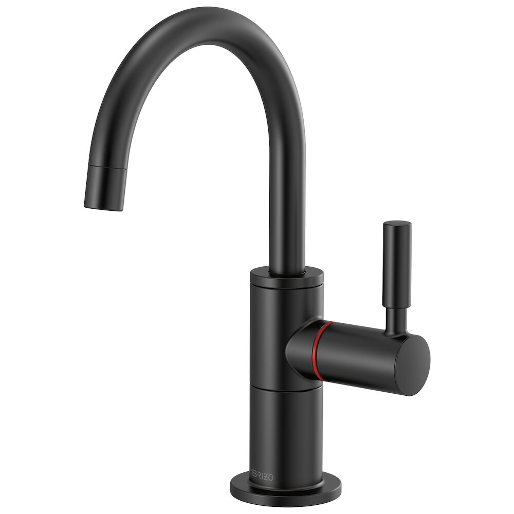 Brizo® Sol® Instant Hot Faucet w/ Arc Spout, Matte Black