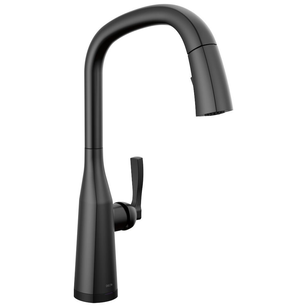 Delta Stryke® Single Handle Pull Down Kitchen Faucet with Touch 2O Technology, Matte Black