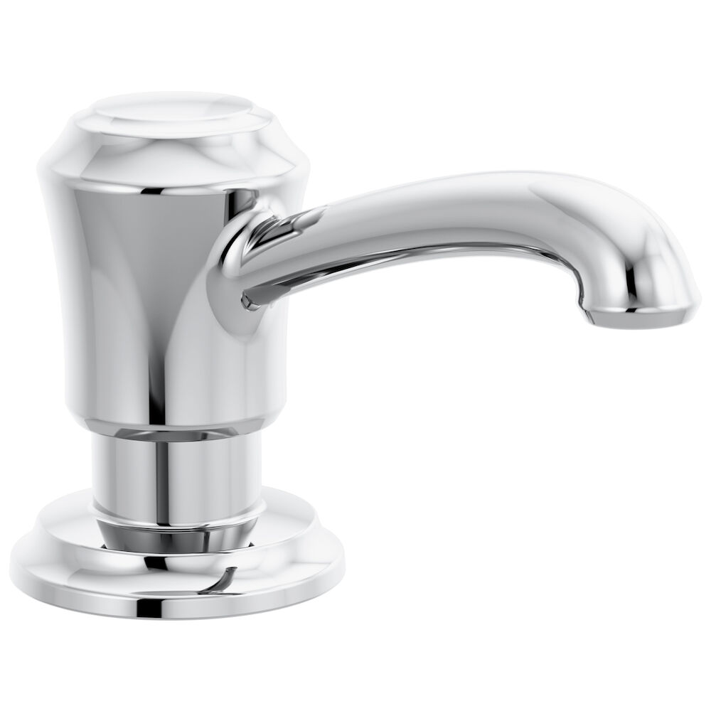 Delta Cassidy™ Soap Dispenser, Lumicoat® Chrome