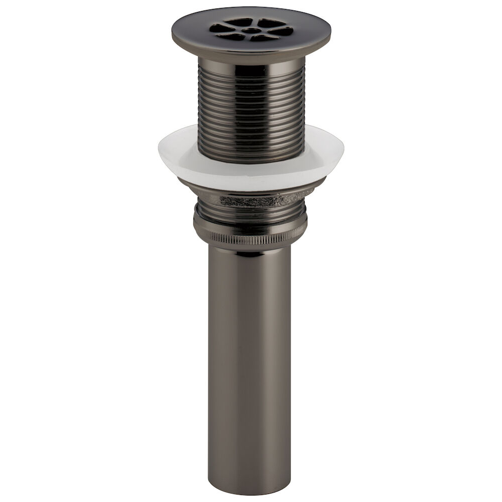 BrizoGrid Strainer Lavatory Drain w/o Overflow, Brilliance Black Onyx