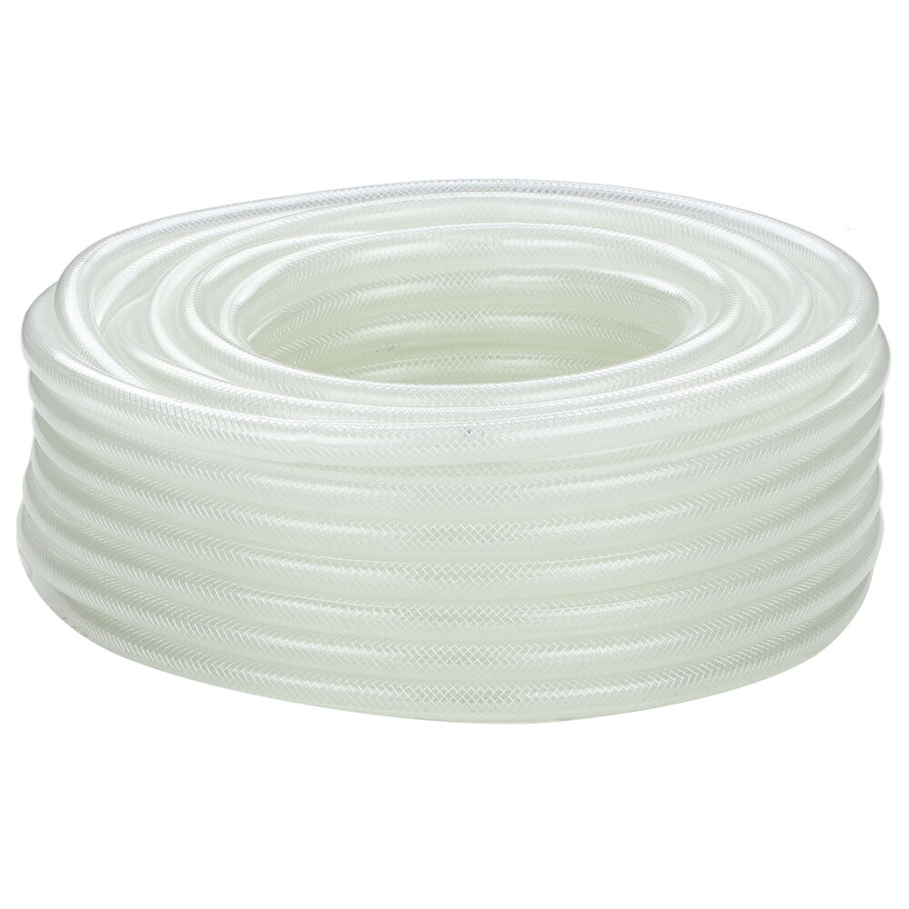 7-34b 3/4x100 BRAIDED CLEAR TUBING