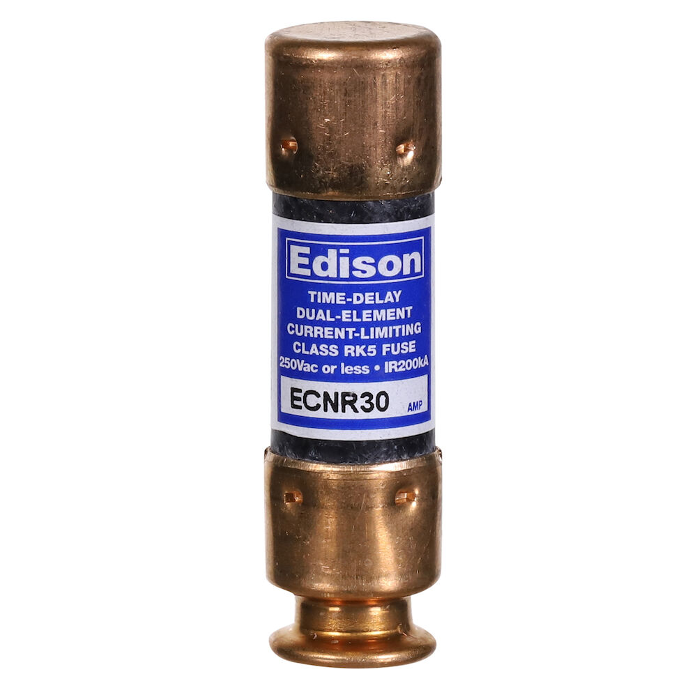 Diversitech 7-CRNR30 Time Delay Fuse, 250 V, 200 kA AC Interrupt, Class RK5 Class