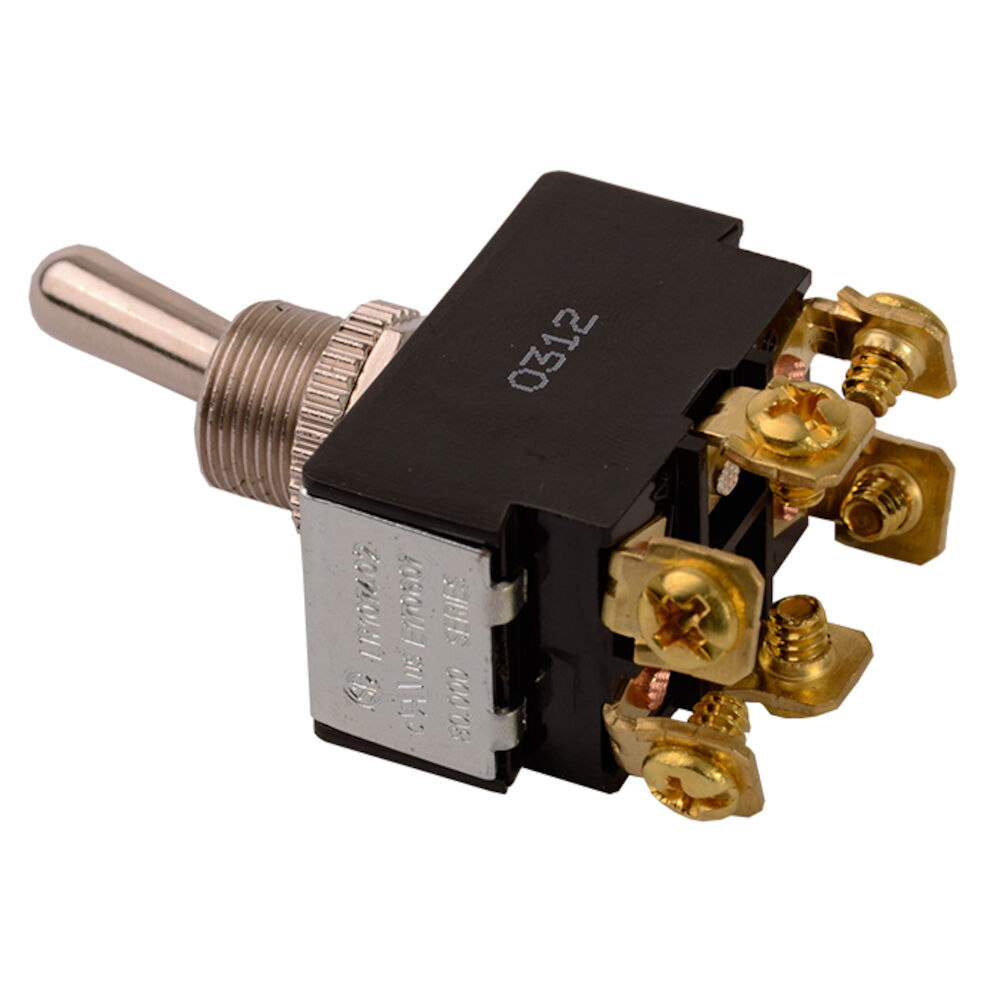 Diversitech Devco® ED494 Heavy Duty Toggle Switch, 10 to 20 A, 1-1/2 hp, DPST Contact, Domestic