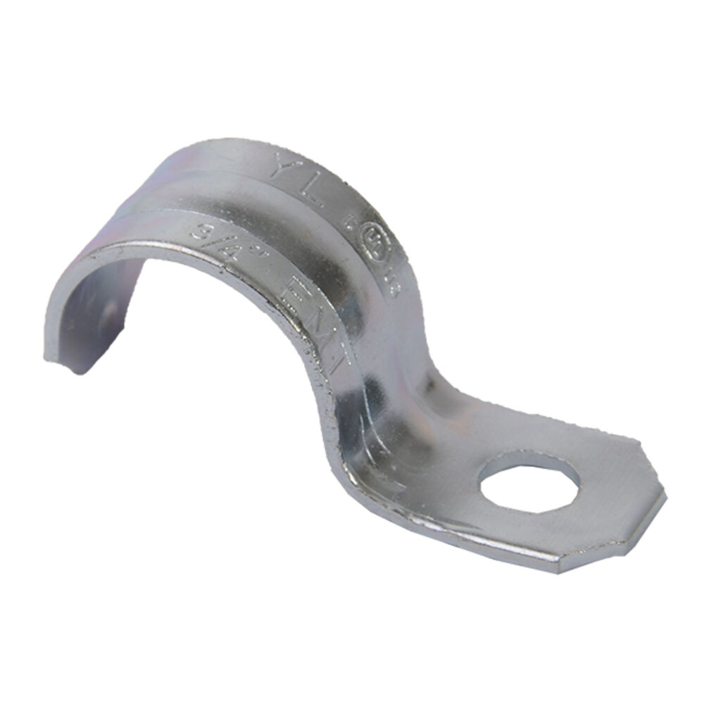 Diversitech Devco® (12 Pk) PI307 1-Hole Strap, Steel, Zinc Plated