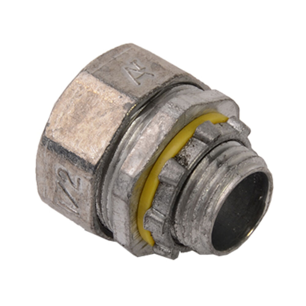 Diversitech Devco® PI350 Straight Liquid-Tite Connector, Die Cast Zinc, Domestic